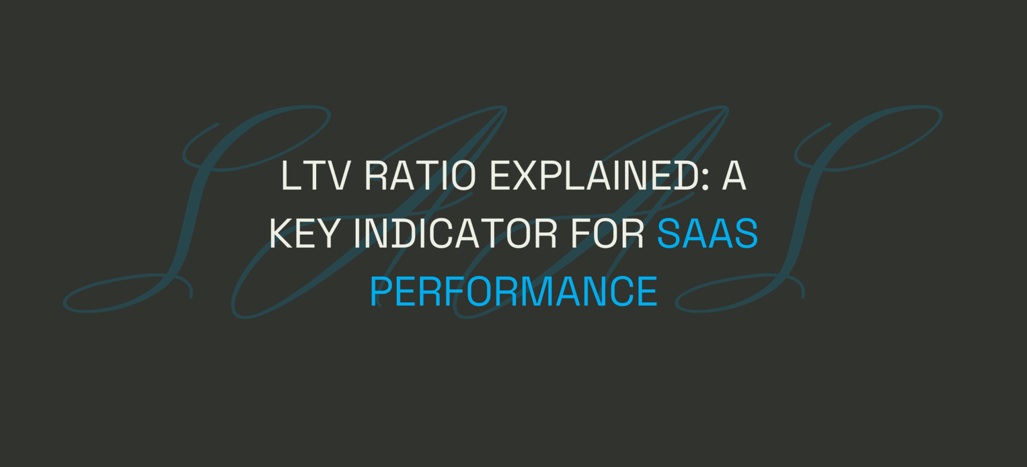 LTV Ratio Explained: A Key Indicator for SaaS Performance